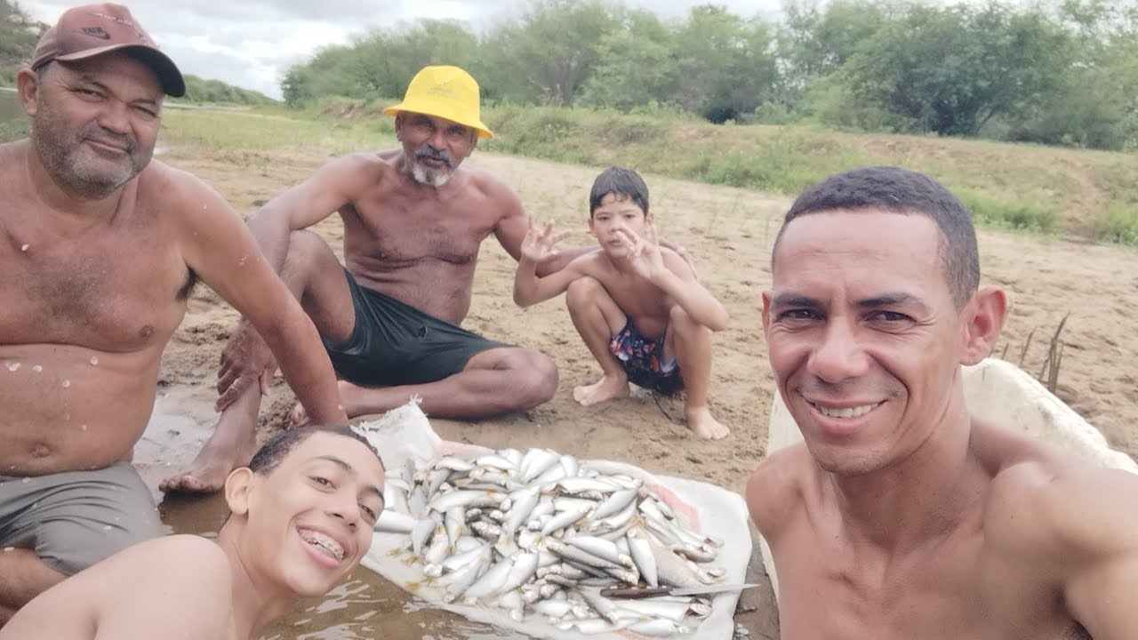 HOJE A PESCAR FOI SHOW COM ESSA TURMA RIO