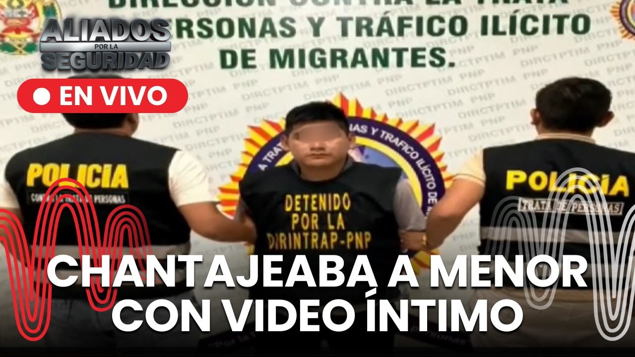 Capturan a sujeto que chantajeaba a menor con publicar video íntimo | 