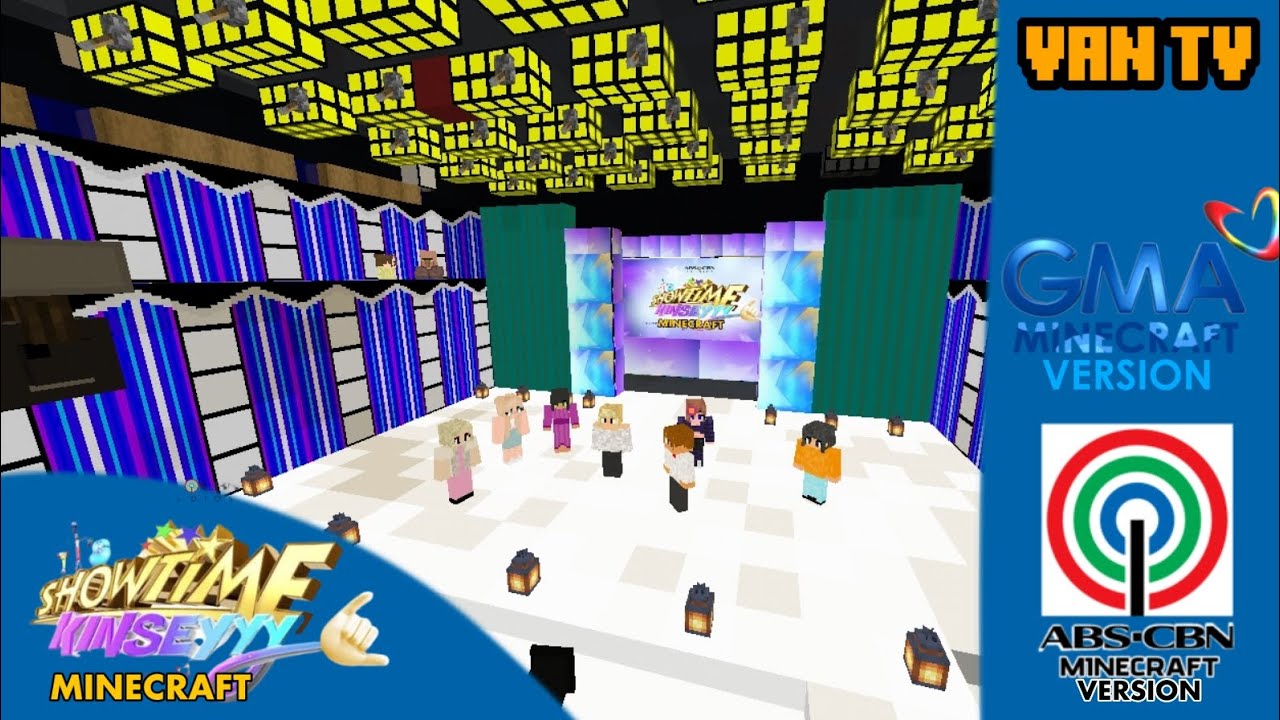 IT SHOWTIME KINSEYY | GMA И ABS-CBN MINECRAFT VER. || VAN TV