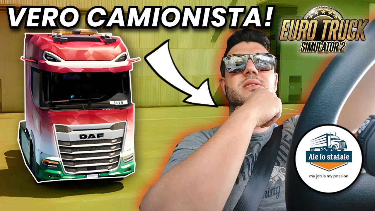 DAGLI OCCHI di UN CAMIONISTA! EURO TRUCK SIMULATOR 2 @alelostatale
