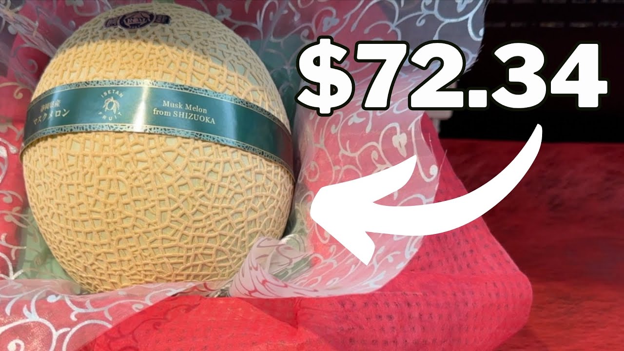 Expensive Japanese Fruits at a Department Store?!