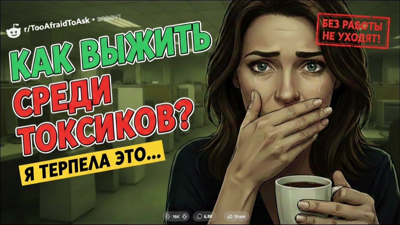 Как вы справлялись с токсичной рабочей атмосферой, пока не нашли другую работу?