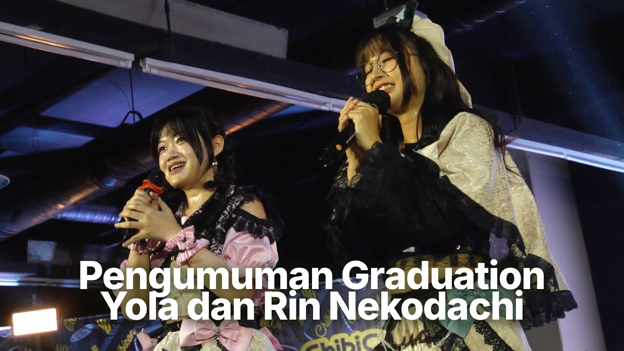 Pengumuman Graduation Yola dan Rin Nekodachi