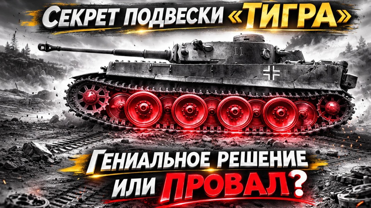 Секрет подвески «Тигра»: Шахматная подвеска, которая сводила экипажи с ума