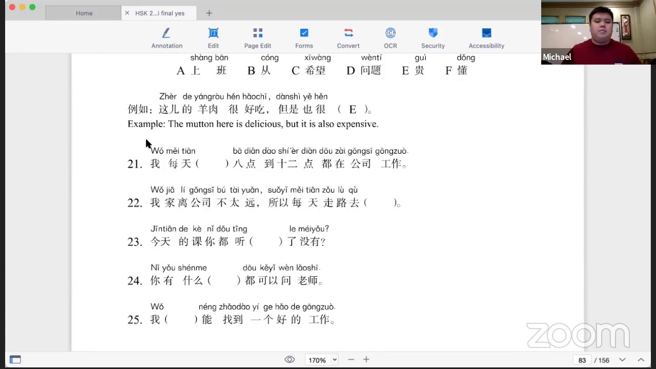 Belajar HSK 2 Chapter 9 / Dapat Buku Gratis !!!