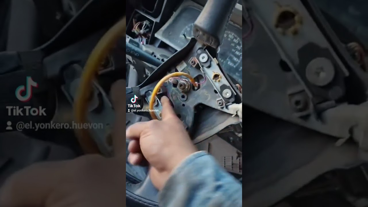Como quitar bolsa de aire y volante de Chevrolet Suburban modelo 99 