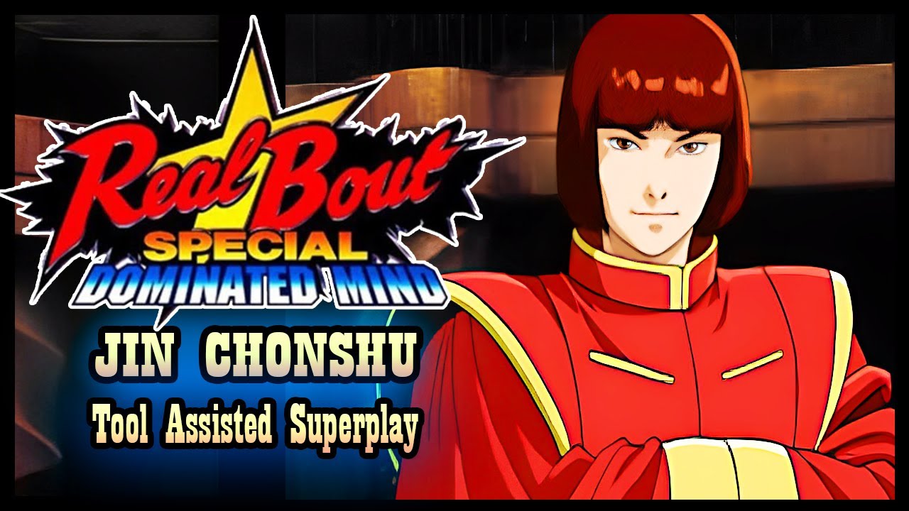 【TAS】REAL BOUT FATAL FURY DOMINATED MIND (PSX \ 1998)  - JIN CHONSHU (1HP)