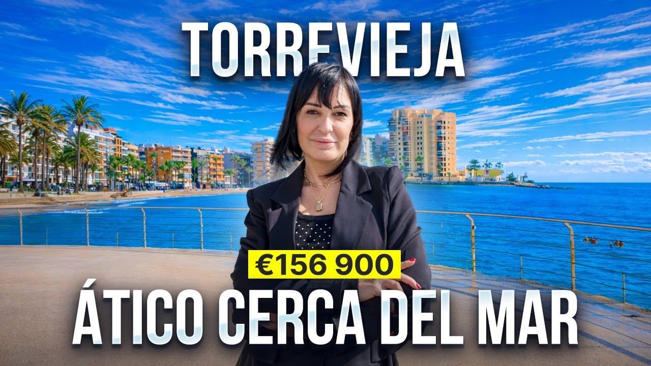 Ático en venta en Torrevieja | 2 dormitorios, terraza | Cerca de la playa | 156.900 €