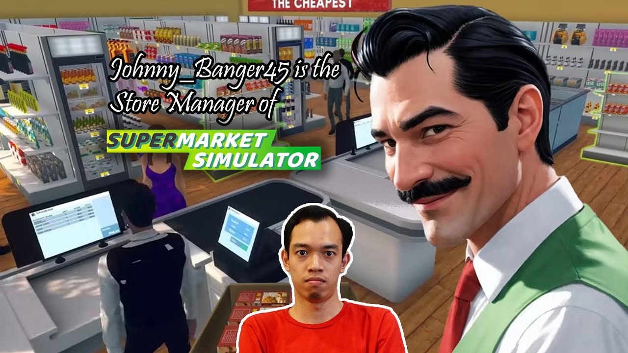 I become STORE MANAGER in Supermarket! | Supermarket Simulator (Part 1)