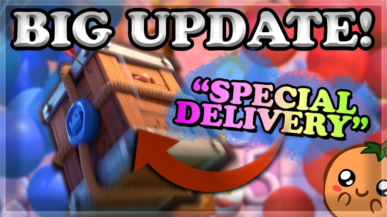 NEW Card Royal Delivery Gameplay & Season 9 Updates + Balances | New Arena + Emotes & Tower Skin 🍊
