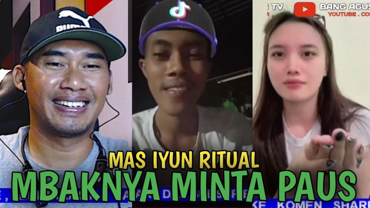 Mas iyun ritual, mbaknya minta paus jumbo