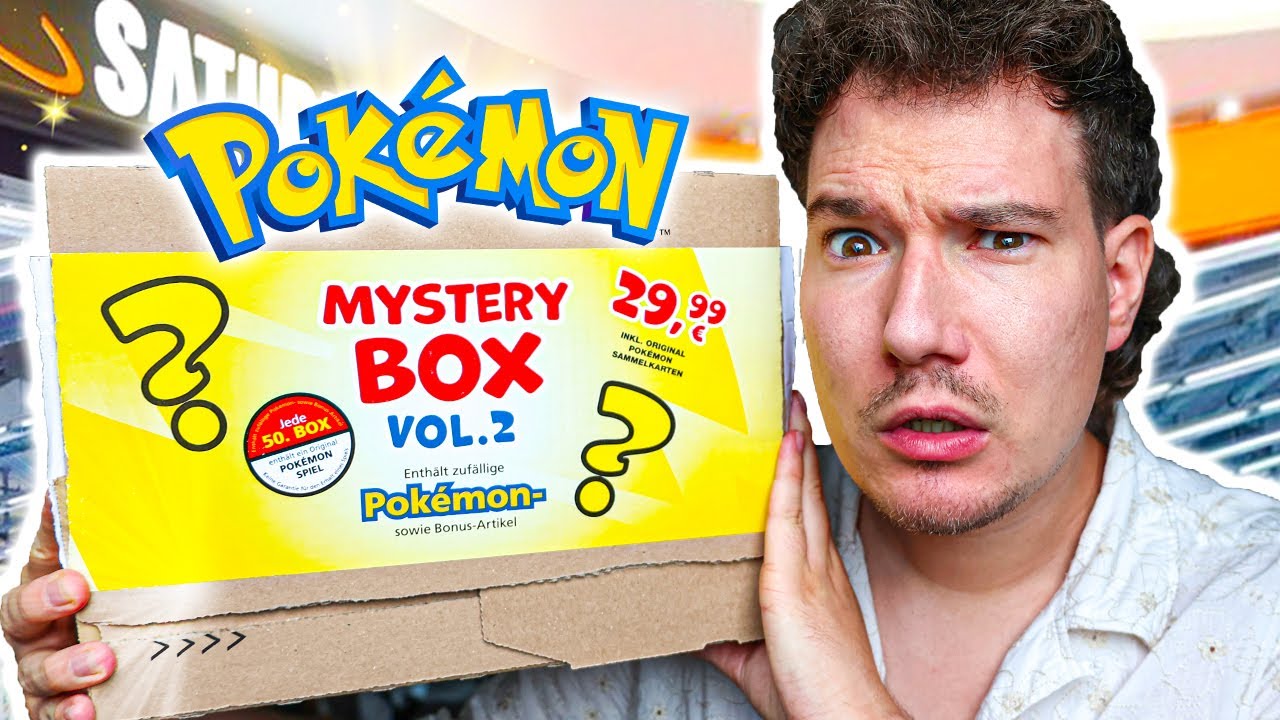 Ich öffne die NEUE Pokémon Media Markt Mystery Box! 🔥😨