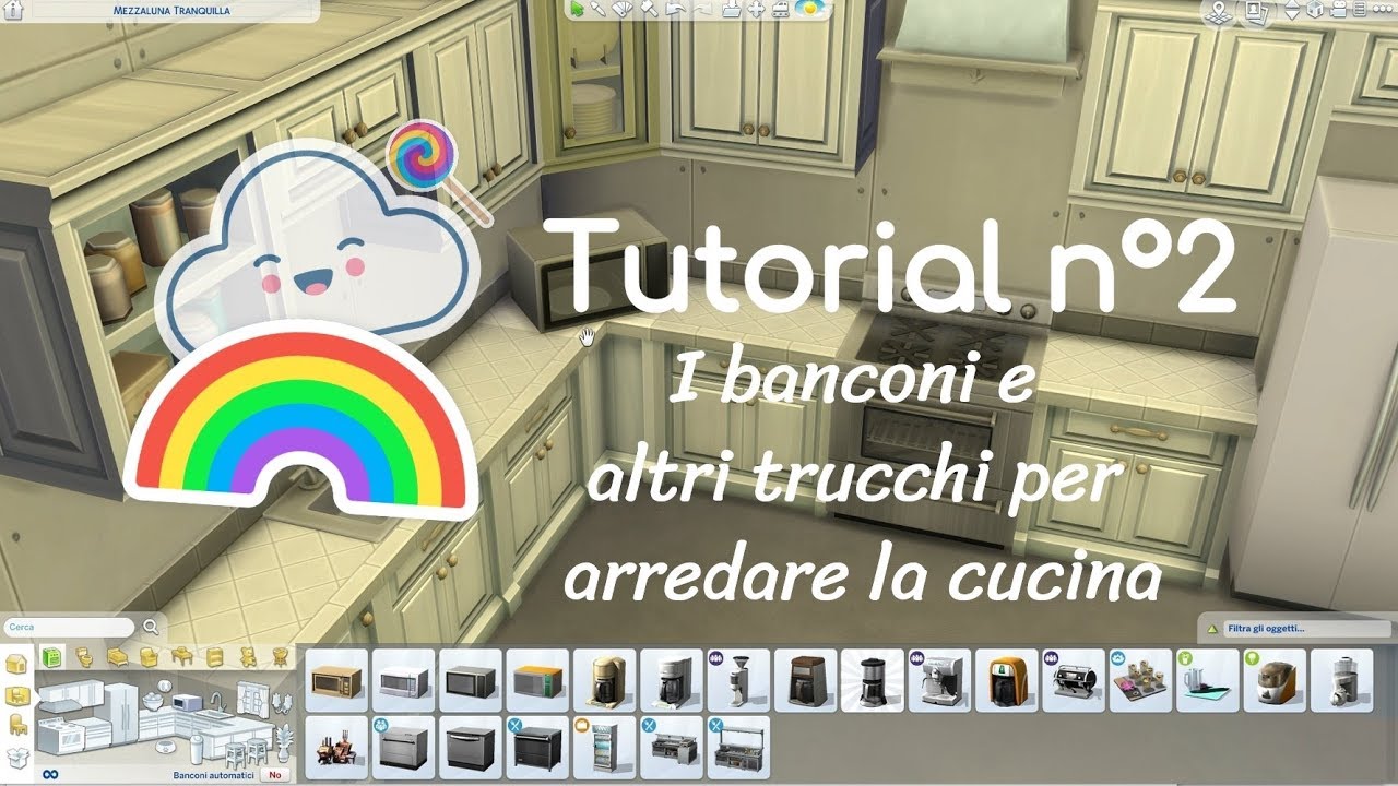 The Sims 4 Tutorial: Come usare i banconi e tutti i trucchi per arredare la cucina