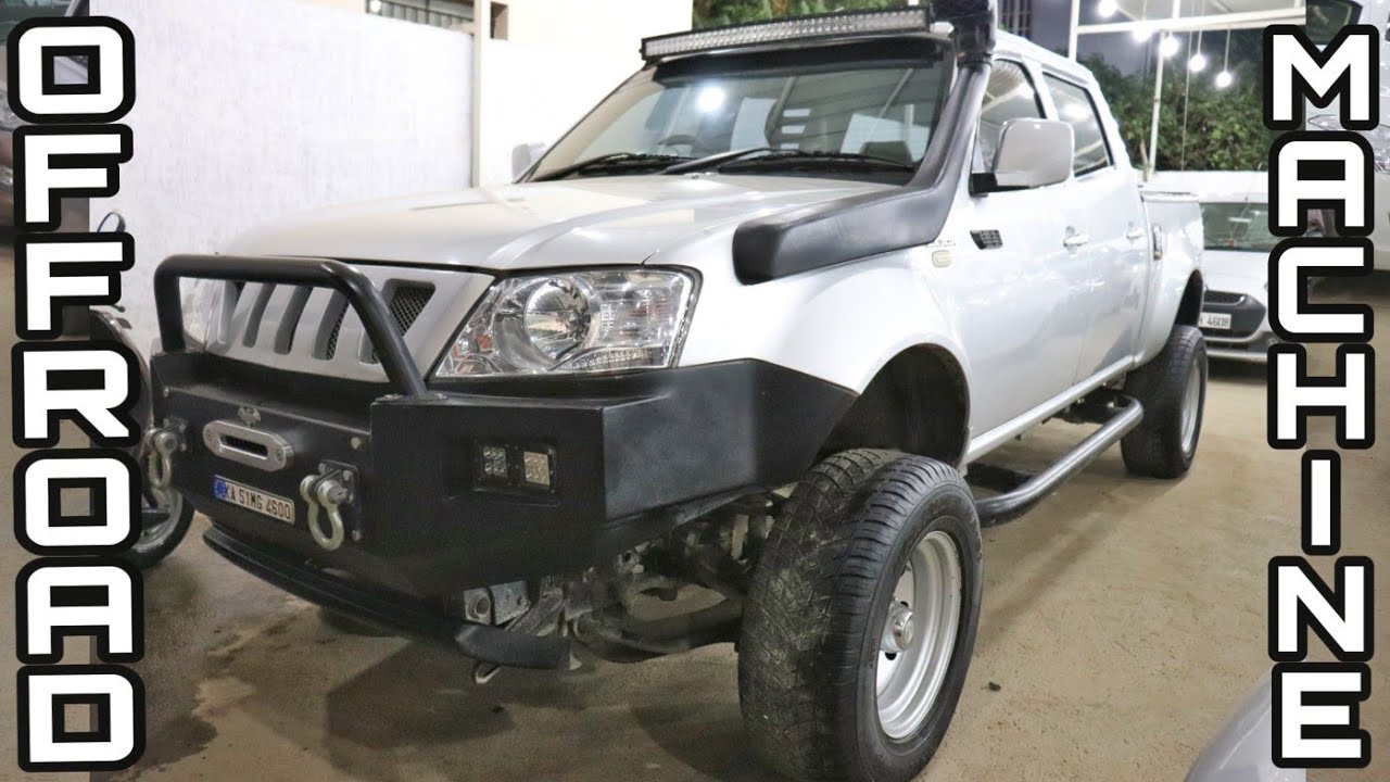 Modified Tata Xenon 4x4 Premium Pick-up Truck DLE 3.0L Dicor | Rishabh Chatterjee