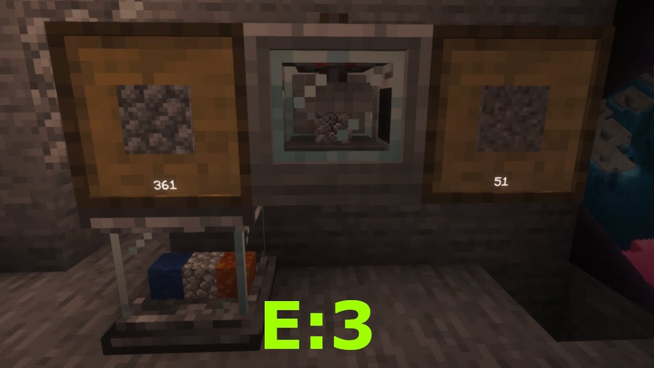 StoneBlock 4 E:3 Cobblestone Generator
