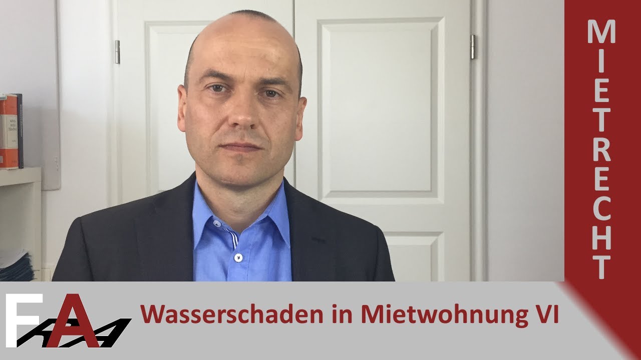 Wasserschaden in Mietwohnung VI - Welche Versicherungen zahlen?
