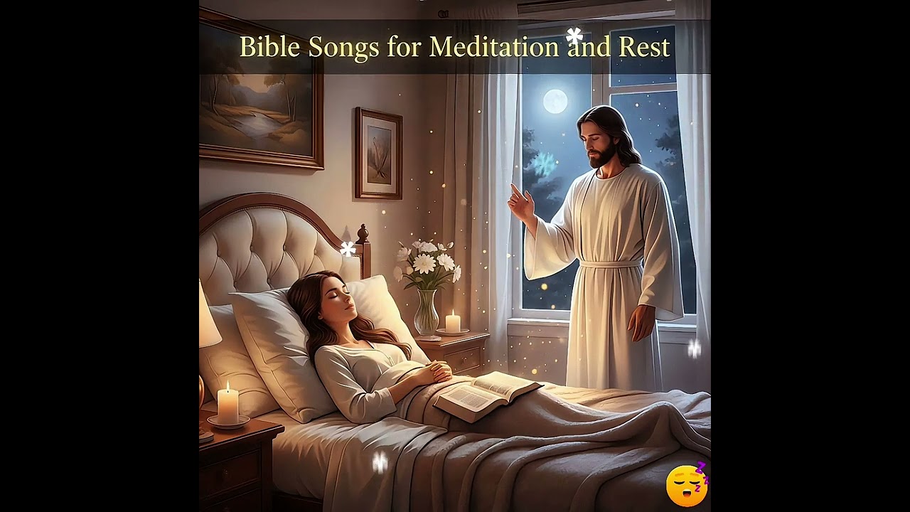 Christian Sleep Music with Bible Verses | Deep Peace, Healing Worship & Prayer for Restful Sleep