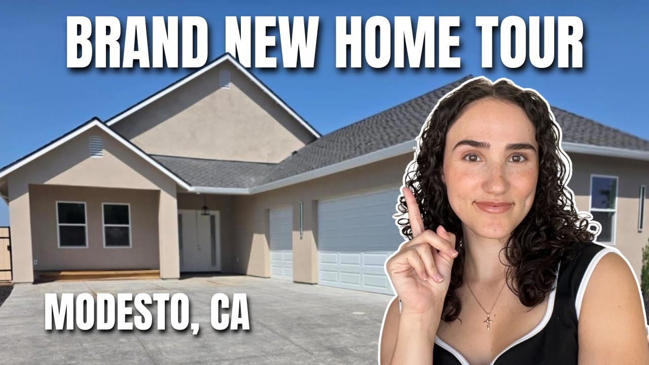 NEW Construction Home in Modesto California | FULL Modesto CA Home Tour