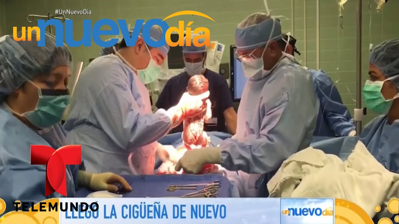 ¡Nació la segunda hija de Carolina Sandoval! | Un Nuevo Día | Telemundo