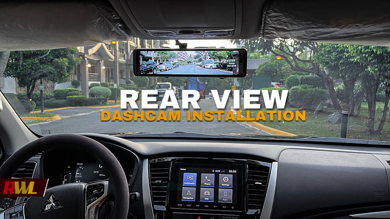 Rear View Dashcam Installation