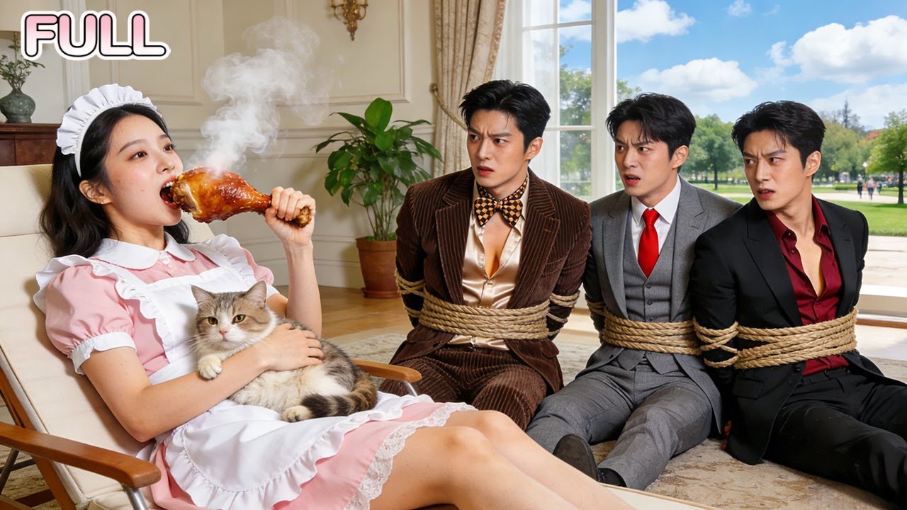 No One Dares Discipline Old CEO&lsquo;s 4 Unruly Sons&mdash;Until a Wild Maid Starves Them 4 Days! Love Sparks!