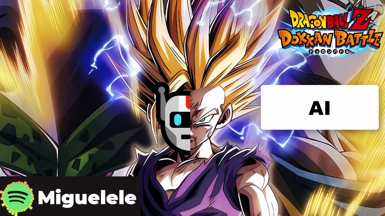 PHY LR SSJ2 Gohan (Youth) Active Skill OST but it's extended by AI - Dokkan Battle