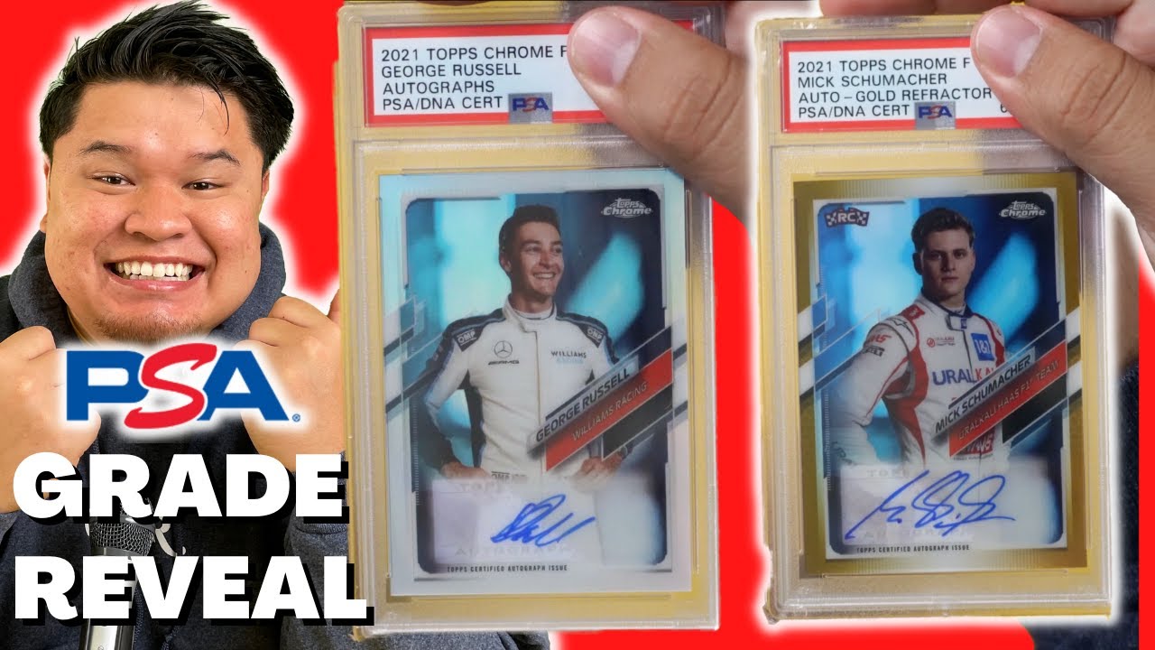 ALL 2021 Topps Chrome Formula 1 PSA Grade Reveal 🏎💨