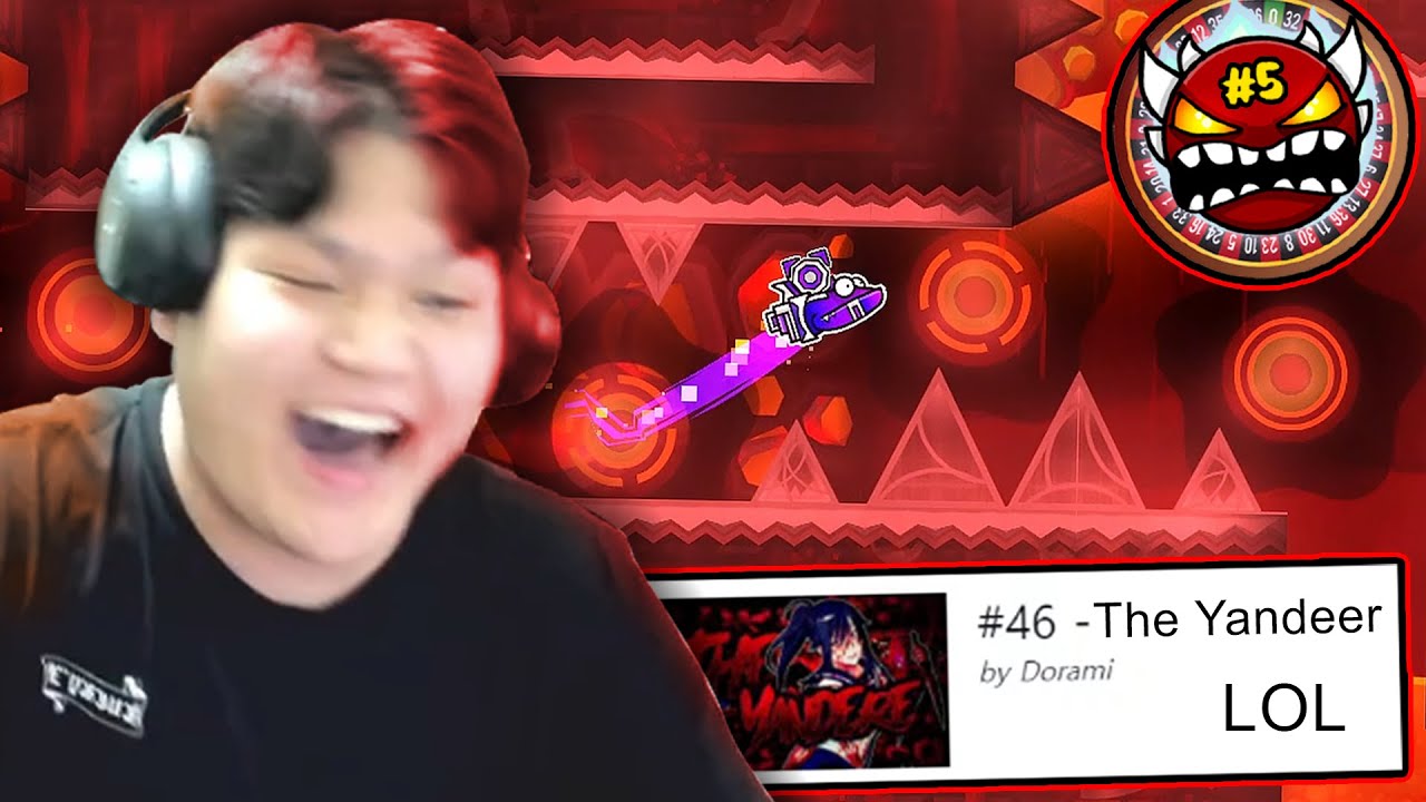 ДОРАМИ против ЯНДЕРЕ: Реванш🔥 ЭКСТРЕМАЛЬНАЯ ДЕМОНСКАЯ РУЛЕТКА [#5] | Geometry Dash