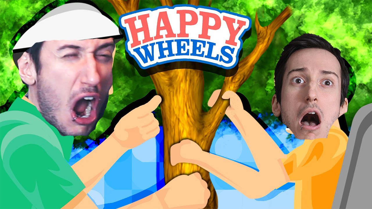 HAPPY WHEELS L'EPISODIO PIU' EPICO DI SEMPRE!! w/Mikeshowsha, Joker, Anima, Klaus