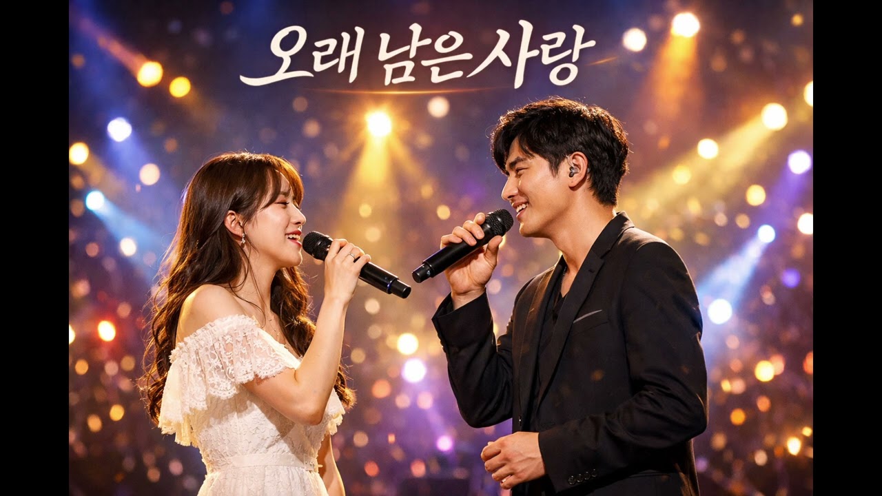 오래 남은 사랑｜AI 혼성 듀엣｜가슴에 남는 감성 발라드 트로트