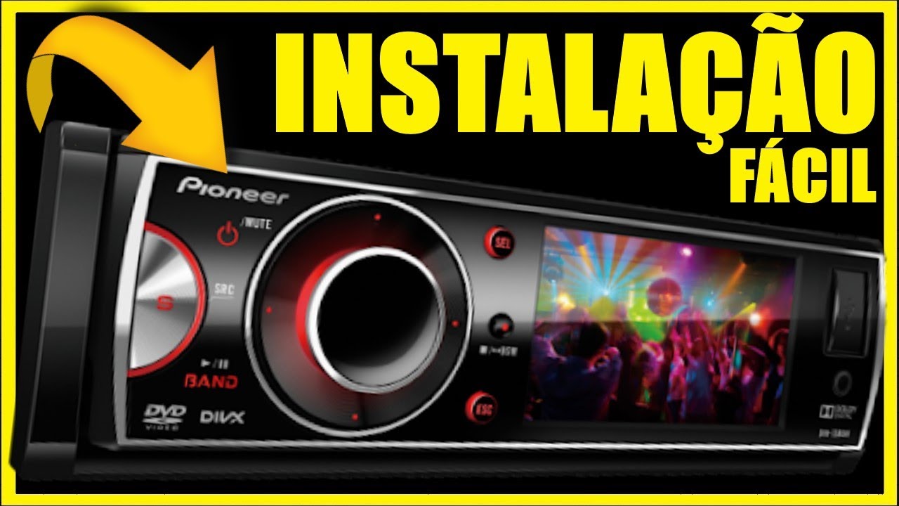 Como instalar DVD PIONEER DVH-7580AV #ALANROD