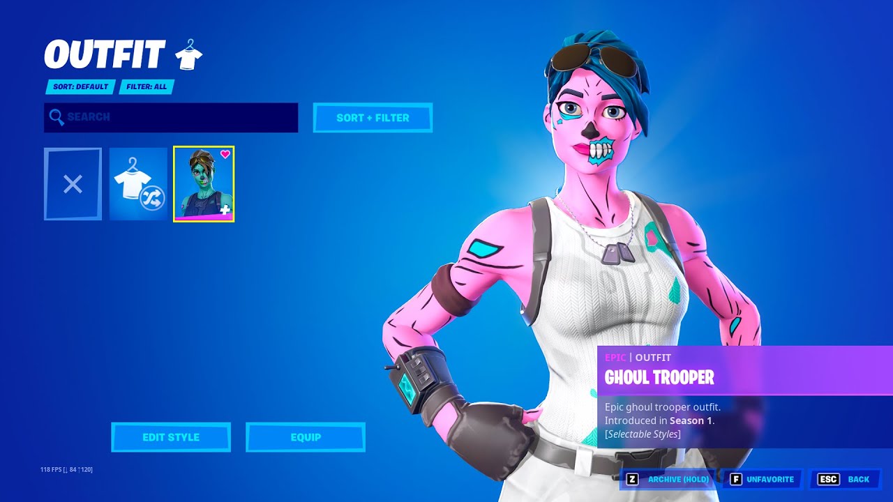 Худшие аккаунты OG Fortnite..