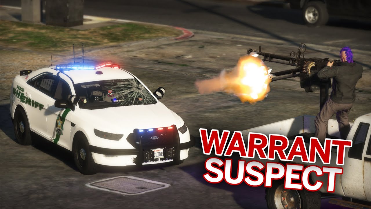 Officer Shot by a Wanted Suspect!!!! (GTA 5 RP)