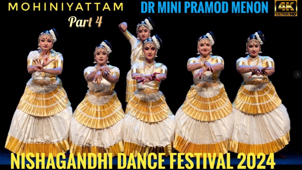 Nishagandhi Dance Festival 2024 | Mohiniyattam | A performance by Dr Mini Pramod Menon | Part 4