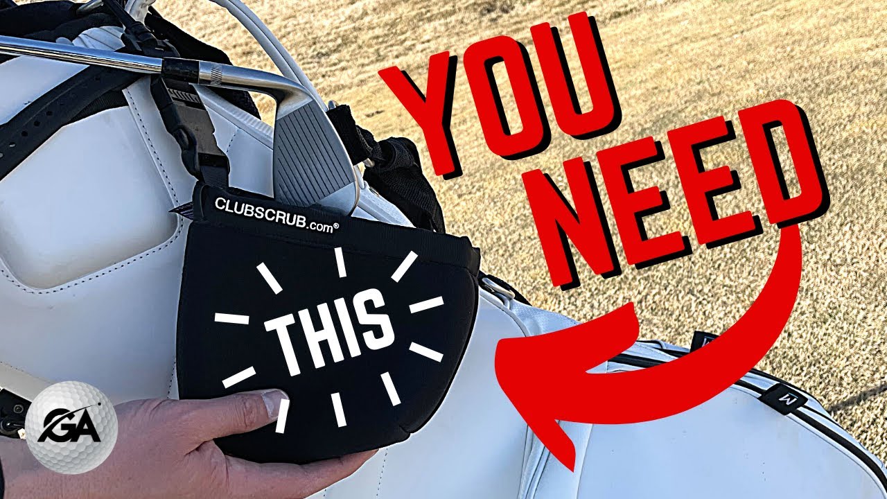 New FAVORITE Golf Bag Accessory! | Club Scrub Review