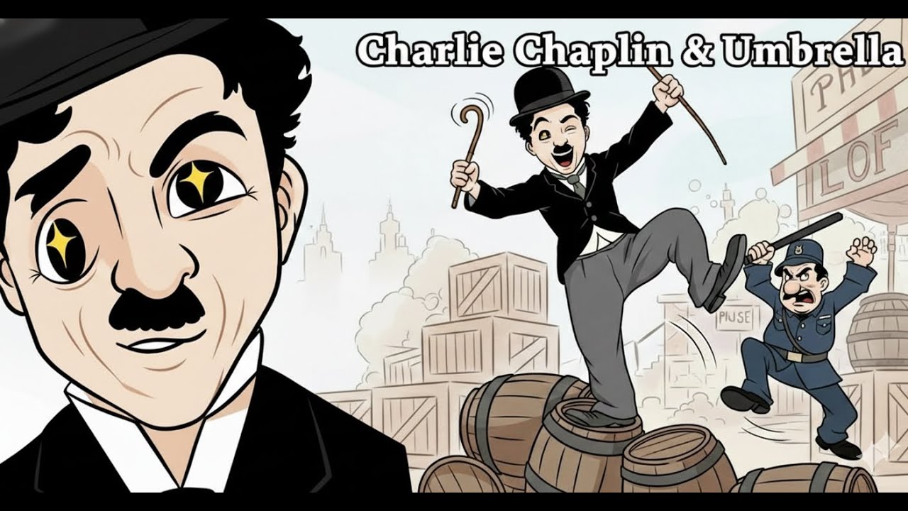 Charlie Chaplin & Umbrella Funny Videos #comedy #viralcomedy #funny #viralshorts