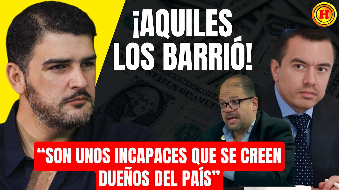 ¡HUMILLACIÓN TOTAL! Aquiles Alvarez destroza al Gobierno: "No se manejan ni ellos mismos"