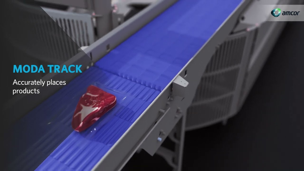 Amcor Moda Track High-Speed Indexing Smart Conveyor