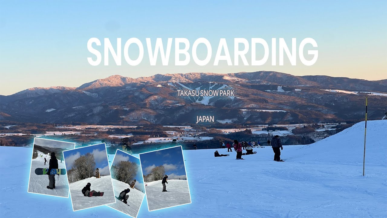 DAY 1 BERMAIN SNOWBOARD | TAKASU SNOW PARK, JAPAN