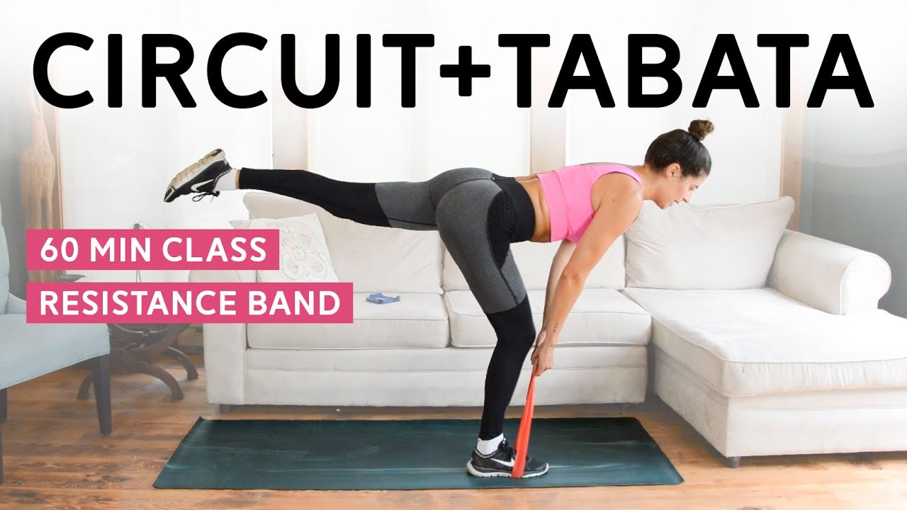 Circuit + Tabata Class (60 Mins) - Resistance Band