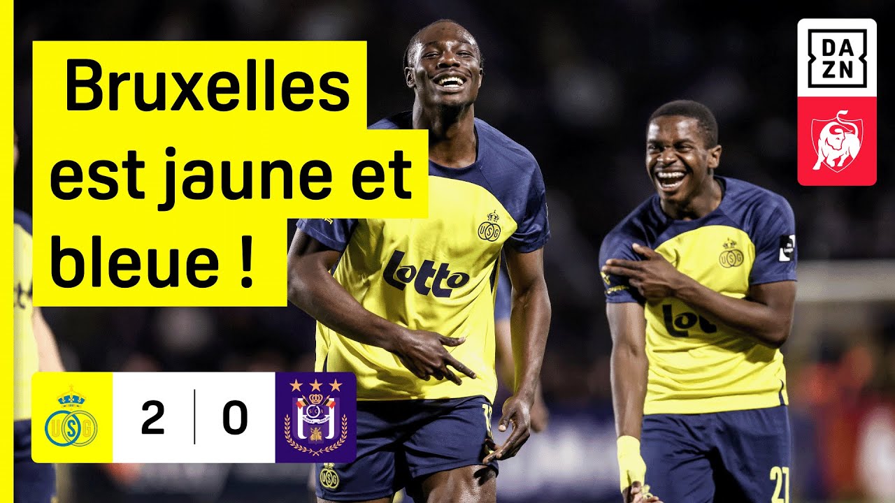 L'Union SG inflige au RSC Anderlecht un 0️⃣/9️⃣ en Champions’ Play-offs. 👊😳