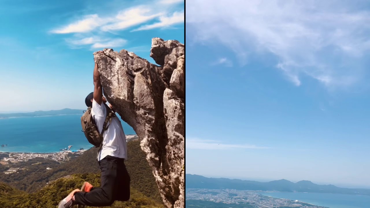 Mt. Katsuu in Japan