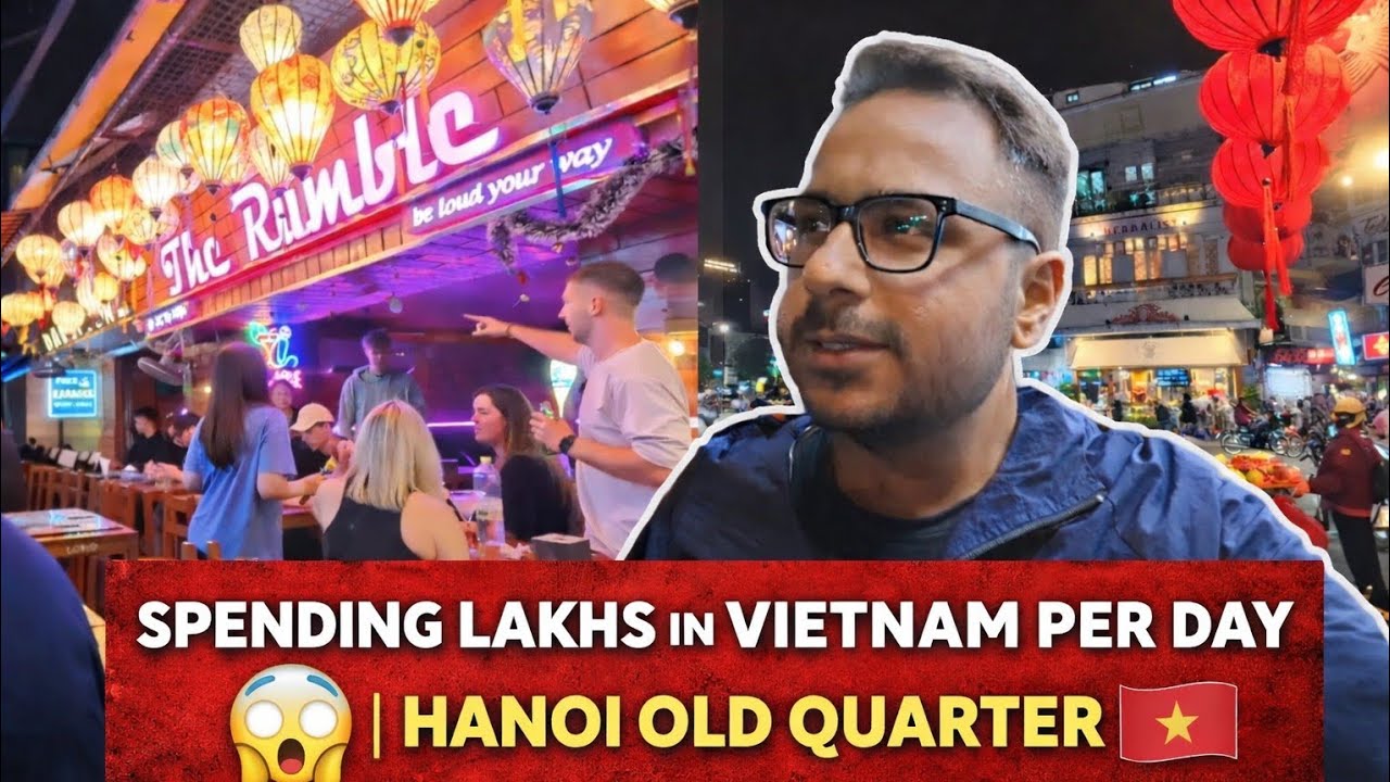 Hanoi Old Quarter Nightlife 🇻🇳 | Street Food, SIM Card & Crazy Vietnam Currency