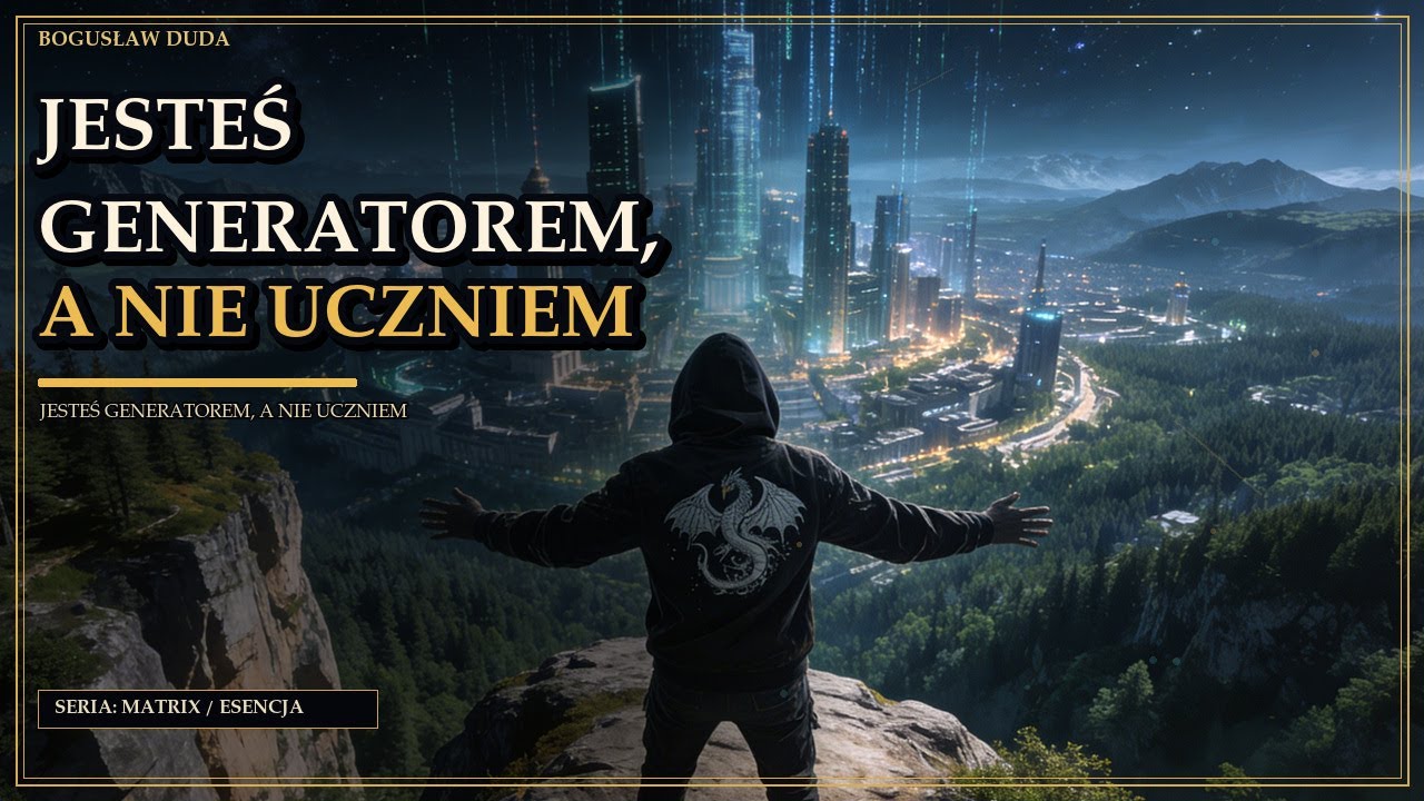 Jesteś generatorem, a nie uczniem. Jak odciąć zasilanie matrixa i odzyskać Esencję.