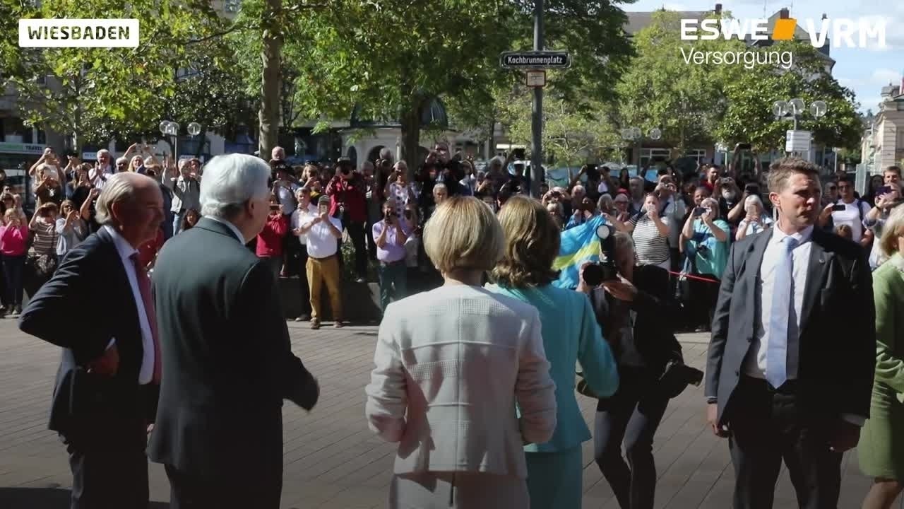 Königin Silvia besucht Hessen