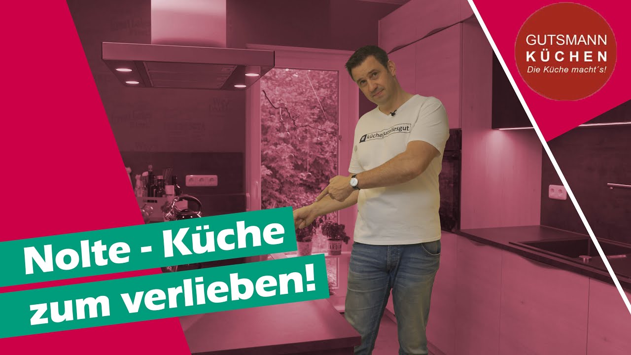 NOLTE KÜCHE mit KÜCHENINSEL - im MODERNEN Design