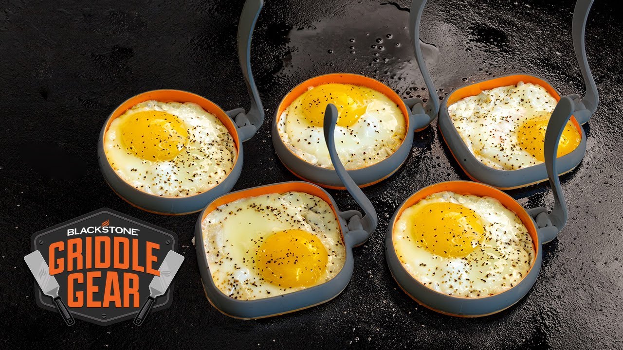 All New Silicone Egg Rings | Griddle Gear With Chef Nate | Blackstone