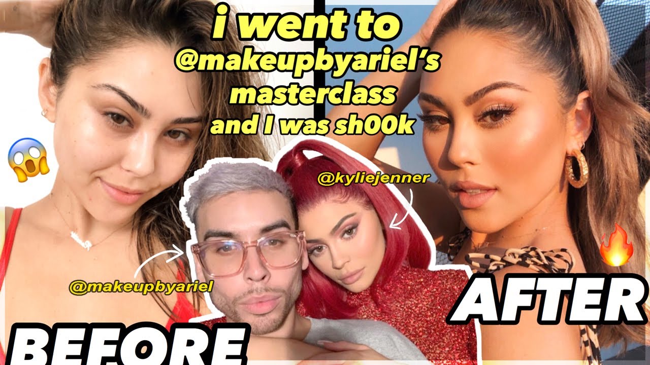 I Went To @makeupbyariel's Masterclass + I WAS SHOOK!! Kylie Jenner MUA secrets, tips, & techniques!