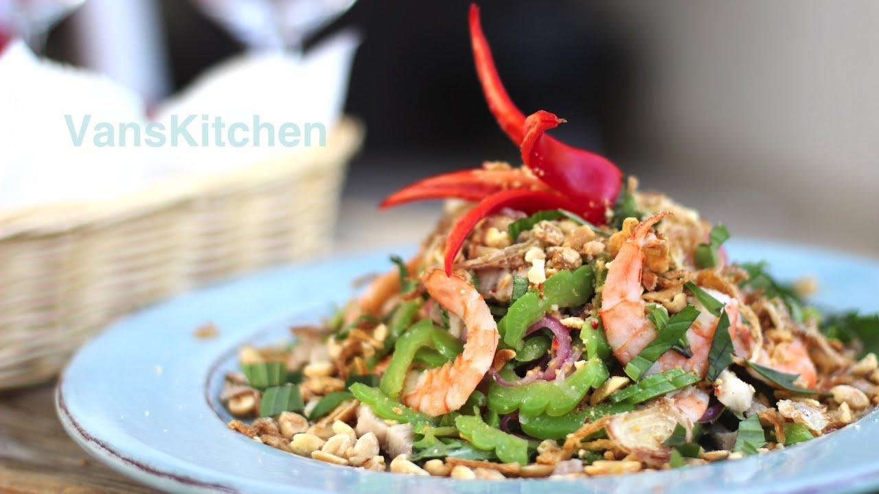 Bitter melon salad (Gỏi khổ qua, Nộm khổ qua)