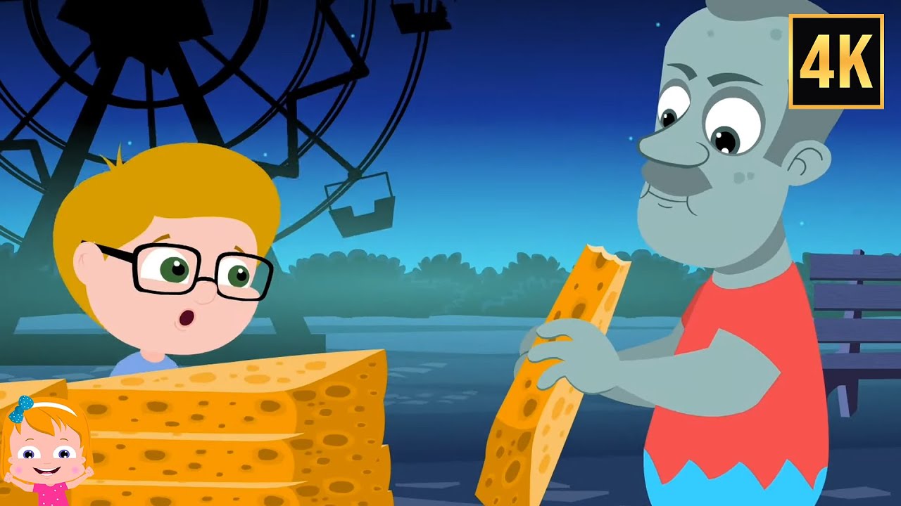 Zombie In The Dark Song & Halloween Cartoon Videos for Children